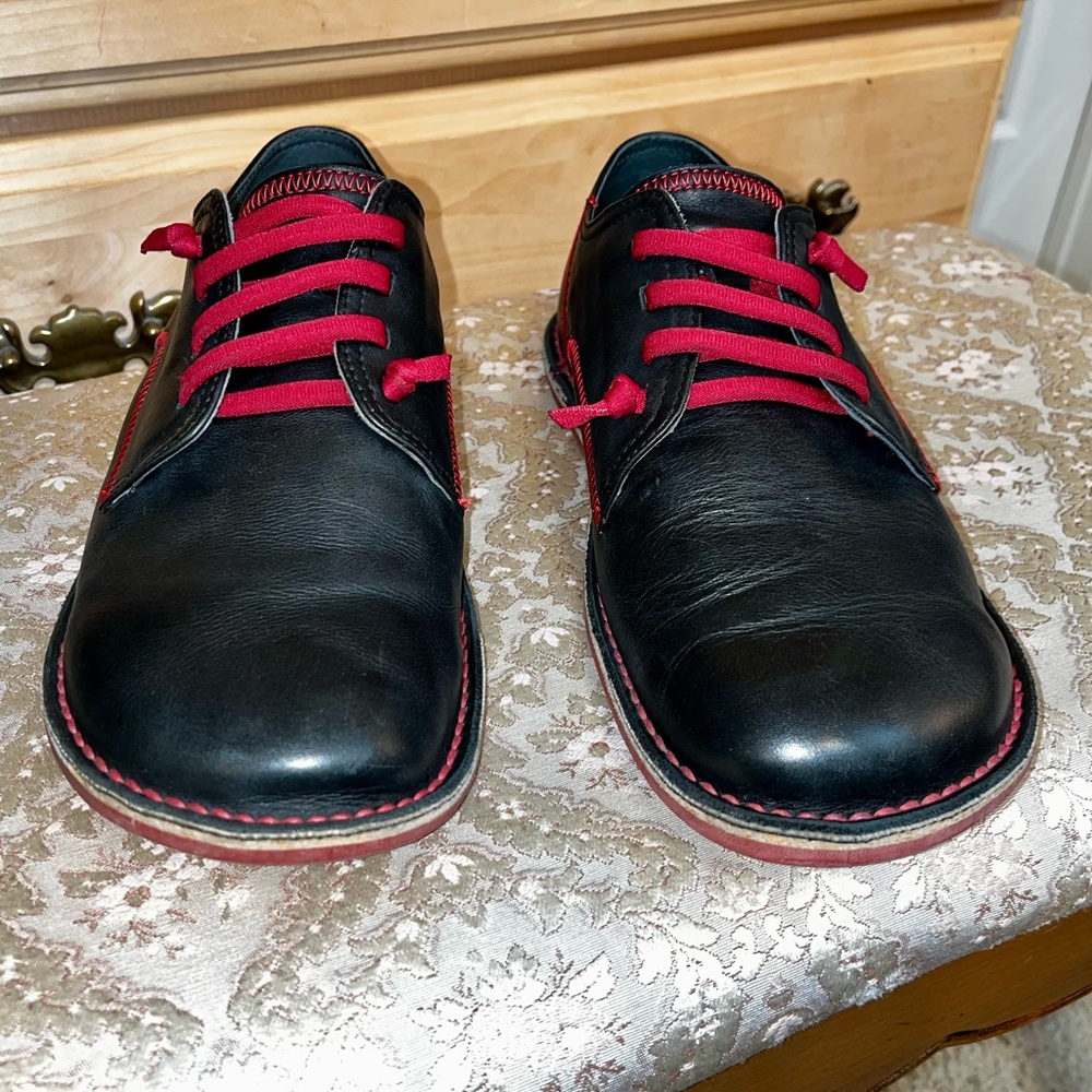 Camper Peu Black Leather Shoes, Mens Size 43 (US 10)